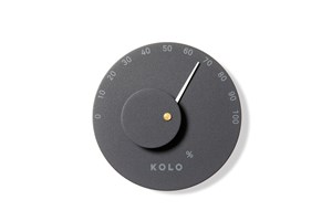 Sauna hygrometer - Kolo Mittari 1 - zwart